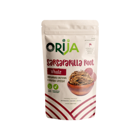 Wild Crafted Sarsaparilla Root (Whole)